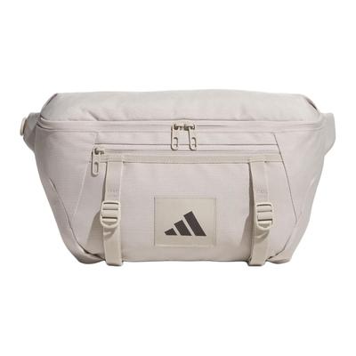 Полиэстеровая поясная сумка унисекс землисто-коричневого цвета Adidas JM7151