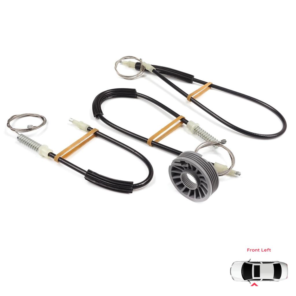 BWR5552 Комплект для ремонта стеклоподъемника левой двери для Mitsubishi Colt CZC Cabriolet RG 2006-2009 98031403