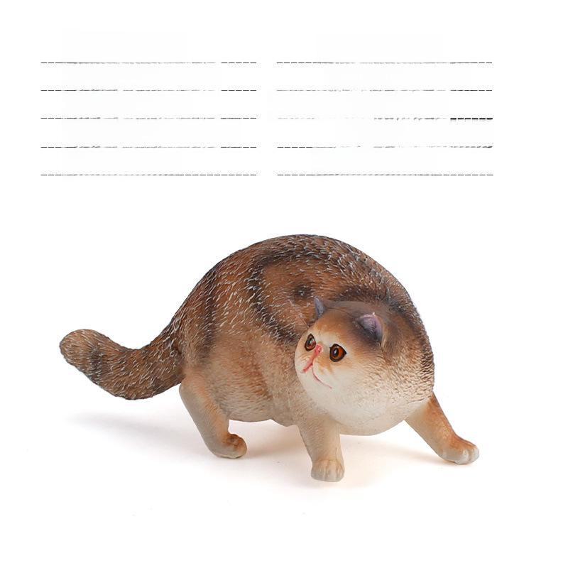 Детский набор игрушек «Черно-белый котенок» — китайские сельские украшения в виде кошечки