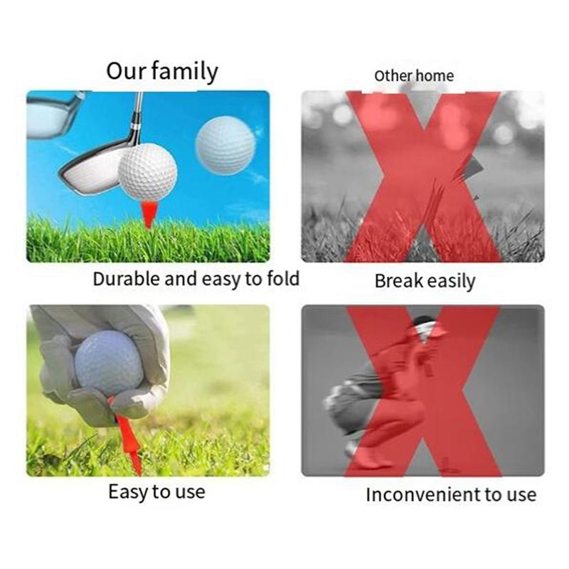 50pcs/pack Golf Limit Studs Ball Stud Reduce Friction Side Spin Precision Putt Perfection Golfing Practice Accessories Supplies