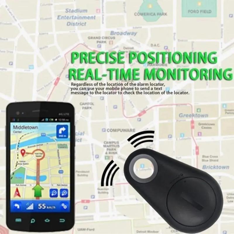 1-5 шт. Мини GPS-трекер Bluetooth-трекер Устройство защиты от потери Круглый Питомец Ребенок Сумка Кошелек Отслеживание Умный Поиск Локатор