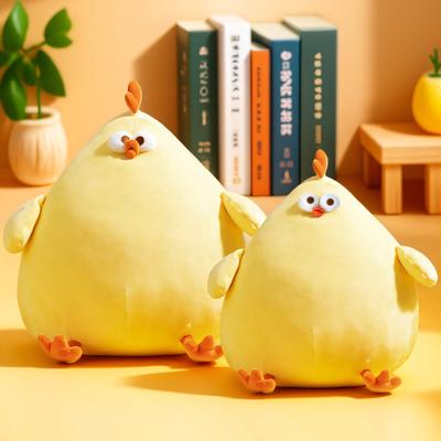Дан Дан Кукла-цыпленок Подушка-кукла-цыпленок Милая игрушка Плюшевый подарок на день рождения