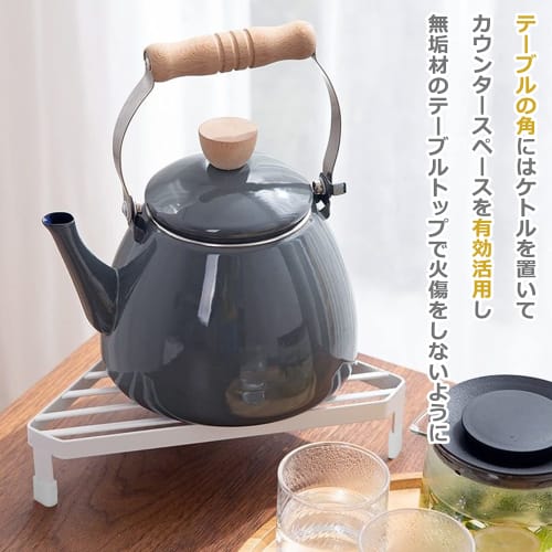 Stove Corner Rack, Kitchen Corner Rack, Triangular Corner Pot Storage Rack, Pot and Pan Holder, Drainer, Space-Saving, Kitchen, White, HOGAWAY