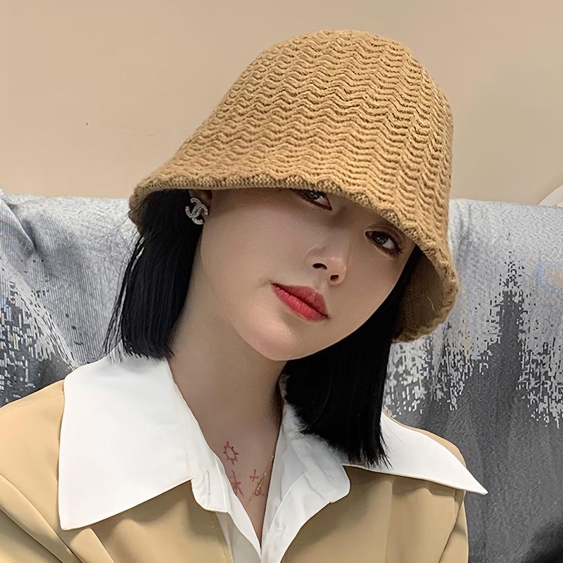 Осенне-зимняя шляпа-ведро, однотонная рыбацкая шляпа, модная шляпа от солнца, кепка на бедрах, повседневная складная дешевая охотничья шапка, кепка для рыбалки