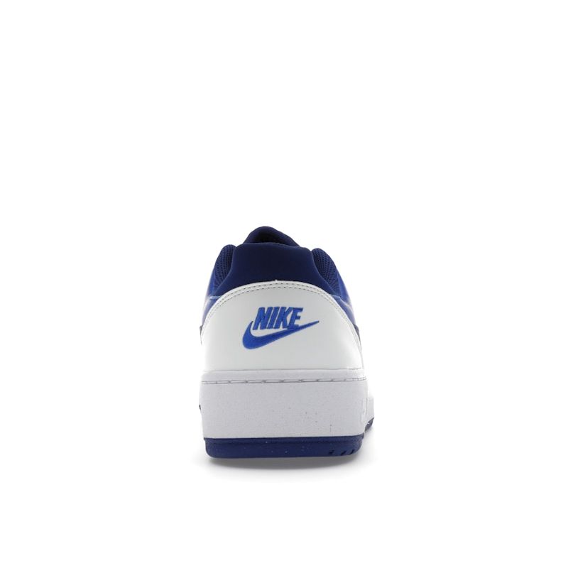 Nike Full Force Low Summit White Deep Royal Blue Men Sneakers Racer-Blue FB1362-104