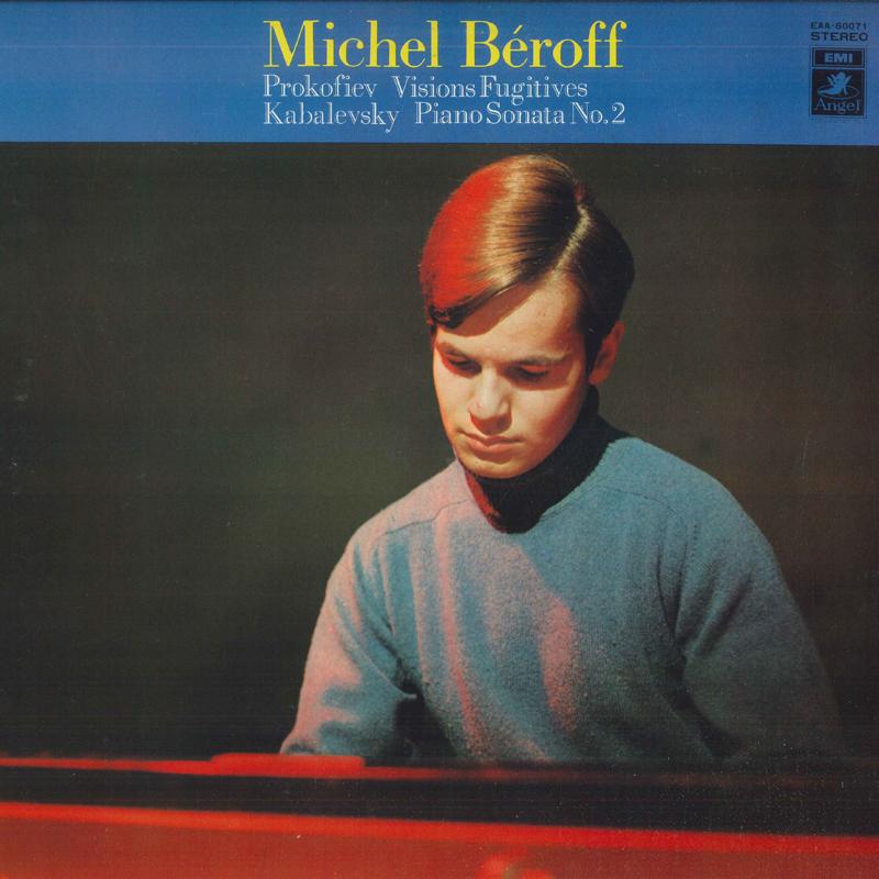 LP Пластинка МИШЕЛЬ БЕЛЛОФ - Прокофьев: Воображение и больше EAA80071PROMO EMI ANGEL Япония Классика Б/У