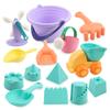 5-22 Pcs Beach Toys for Kids Children Beach Game Toy Children Sandbox Set Kit Summer Toys for Beach Play Sand Water Play Cart