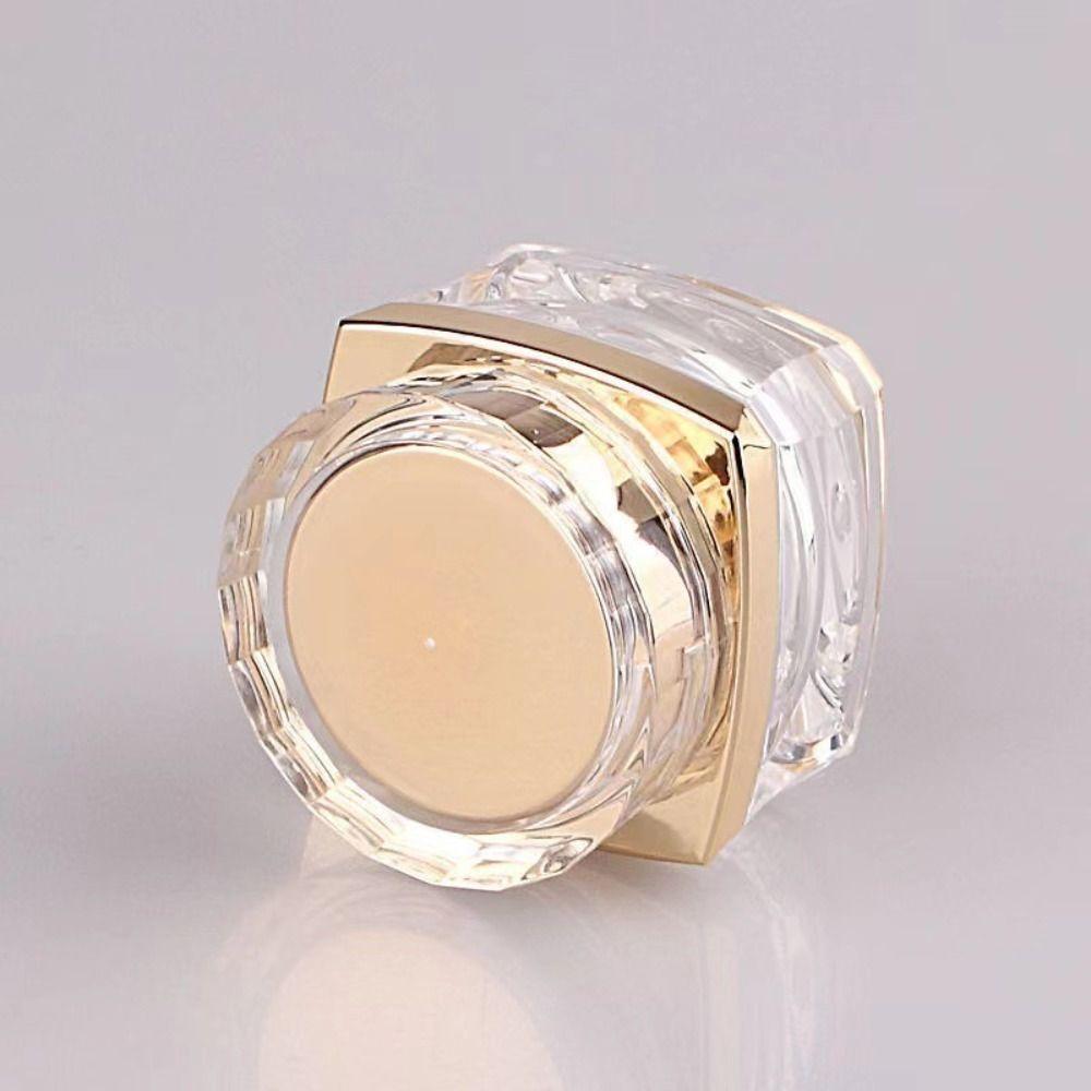 5-50 г флаконы для лосьона золотисто-фиолетовые баночки для макияжа баночки для образцов крема для лица для ухода за кожей