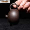 90 мл Высококлассные чайники из исинской фиолетовой глины ручной работы, чайник из сырой руды, грязь «черное золото», китайский чайный сервиз из циша для чайных аксессуаров