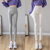Spring and Autumn Thin Black Thin Nine-point Pants Can Be Worn Outside, High Elastic, Slim, Non-rolling Yoga Seven-point Leggings for Women