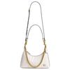 COACH Juliet Sheepskin Shoulder Bag Medium Women's Chalk White CEM90-B4HA