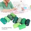 10pcs Green Color Polyester Sewing Thread Polyester Sewing Machine Thread  Quilting