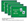 1/2/4/8/10Pcs 2025 Mahjong Score Card Mahjong League Official Standard Hands And Rules