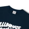 FILLUMINATE Свободная футболка с принтом 'Fruitage' - Темно-синяя