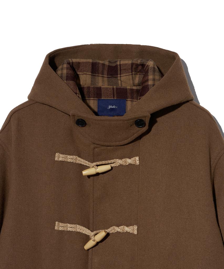 Yale Wool Blended Long Duffle Coat_Camel