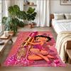 Crystal Velvet Rug Custom Name Text, Soft Non Slip Floor Mat Home DecorBetty Boop