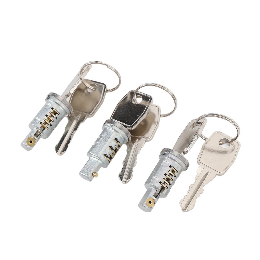 Комплект личинок замка двери MTC6504 металлический прочный комплект личинок замка передней двери с ключами для Defende