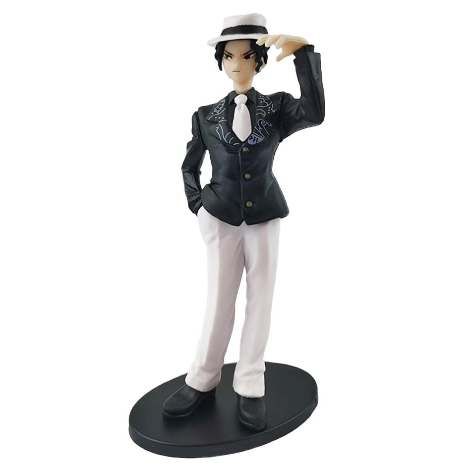 Аниме Фигурка Истребитель Демонов - Камадо Тандзиро с Агацума Дзэницу и Нэдзуко ПВХ Модель Игрушки Kimetsu No Yaiba Воины