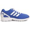 Adidas Originals ZX Flux Удобные Прочные Нескользящие Износостойкие Низкие Повседневные Кроссовки для Бега Женские кроссовки Синий Белый S75697
