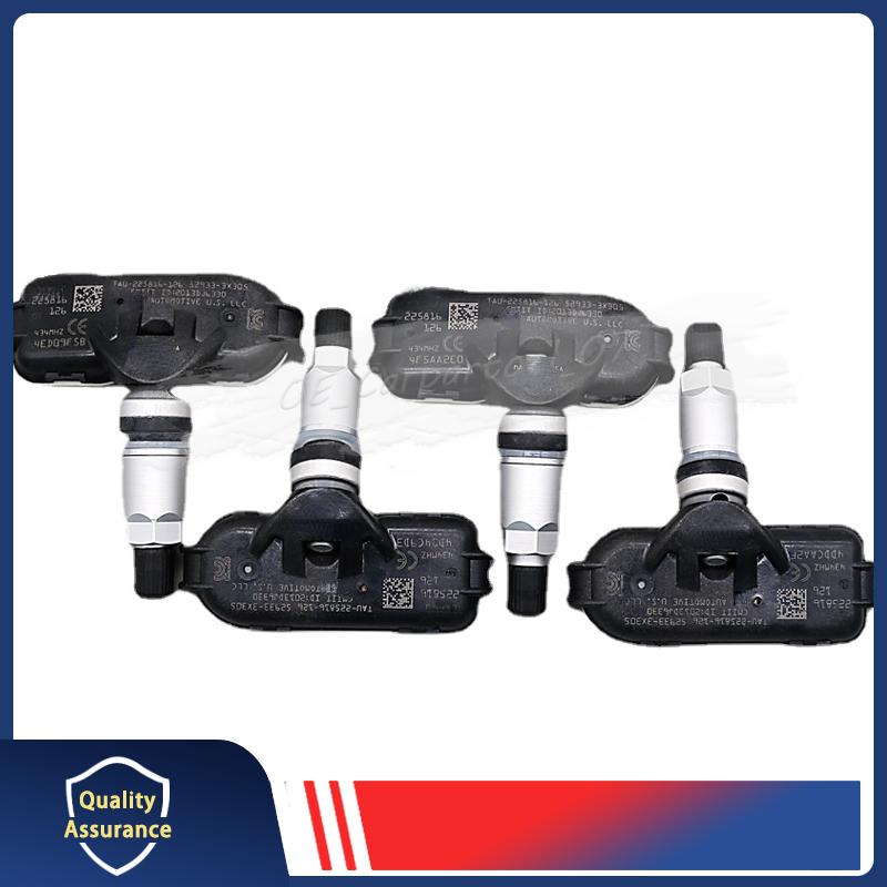 52933-3X305 TPMS 4 ШТ./Лот Для 2014-2015 Hyundai Elantra [MD] 2011-2017 Kia Rio [UB] 2013-2018 Cerato [YD] Датчик Давления в Шинах