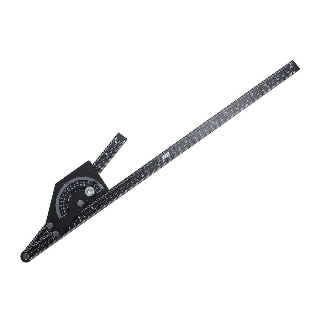 Угломер-транспортир от 0 до 180 градусов из нержавеющей стали, инструмент для измерения угла для деревообработки и строительства