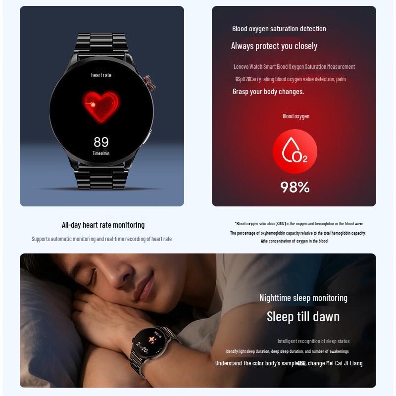 ThinkPlus Lenovo TM160 Smartwatch (CN version)