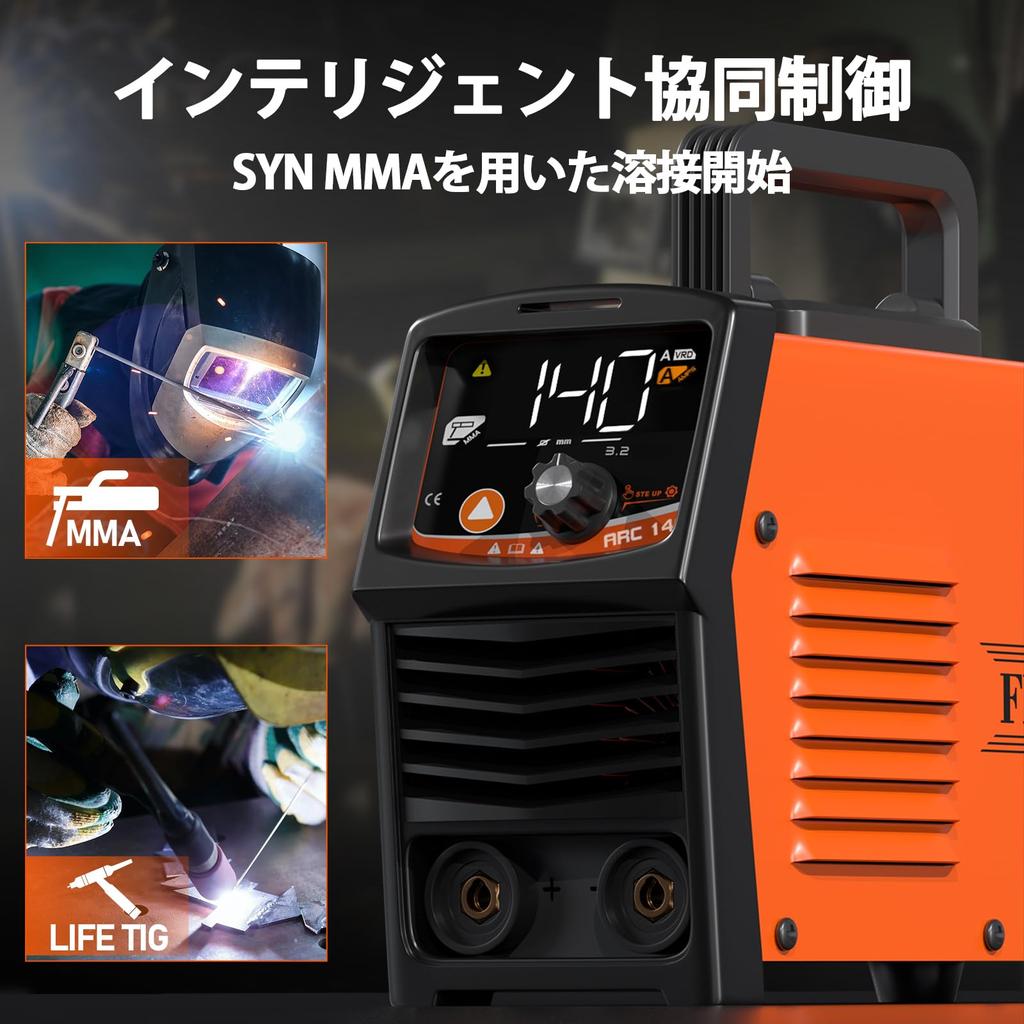 Сварочный аппарат FEIFANKE 100 В 140 А, дуговой сварочный аппарат, сварочный аппарат, простой сварочный аппарат MMA, инвертор IGBT с горячим стартом, своими руками для начинающих, ЖК-дисплей