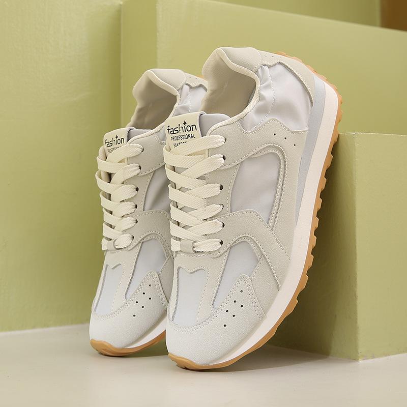 Новые кроссовки для скейтборда женские весенние студенческие спортивные кроссовки для бега повседневные туфли на платформе с увеличением высоты F-