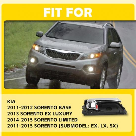 Для 2011-14 2015 Kia Sorento Внутренняя ручка двери боковая правая пассажирская сторона EK
