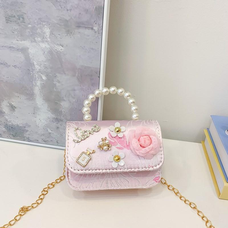 Трендовая милая сумочка с обезьянкой для маленьких девочек в нескольких цветах и дизайнах с цветочным принтом