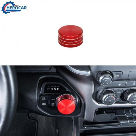 Gear Shift Switch Knob Cover Ring Trim Decor For Dodge RAM 1500 High Version