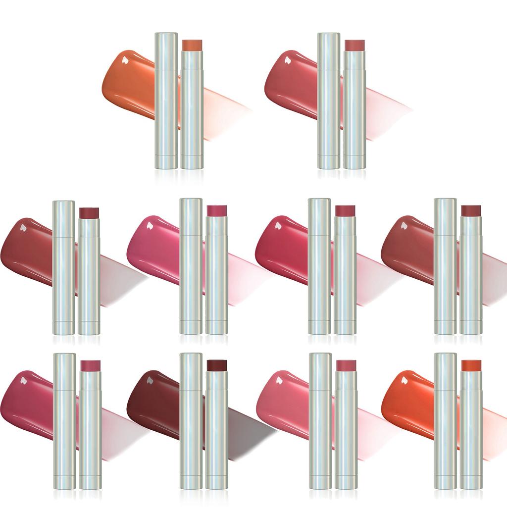 Помада, 10 цветов, Увлажняющая и легкая, Нежирный блеск для губ, Увлажняющая зеркальная помада 15 г