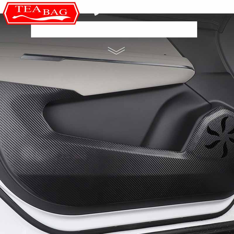 For Lynk&Co 01 Car Styling Door Anti-kick Pads Anti-friction Door Sill Strips Anti-dirty Rear Guard Auto Modified Accessories