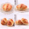 8Cm Kawaii Squishy Buns Toast Bread Cartoon Soft Kids Toy Cellphone Straps