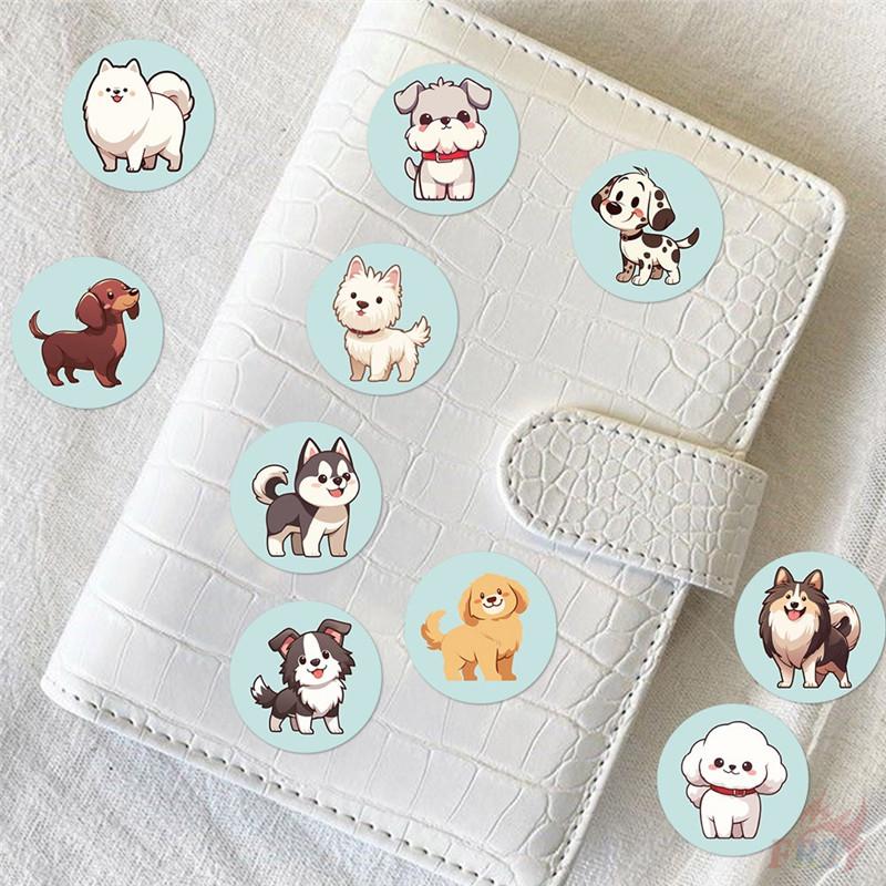 500 шт./рулон Q Pet Dogs Kids Rewards Stickers - DIY Scrapbooks Декор Альбом Запечатывание Этикетки Наклейки