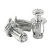 Silver Metal Cavity Fixing 8*16MM Wall Anchors Petal Rivet Lock Nuts Hollow Wall Iron Skin