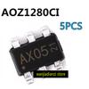 5 шт. оригинальных AOZ1280 AOZ1280CI AX SOT23-6 микросхем понижающего DC-DC преобразователя с регулируемым выходом, регулятор напряжения