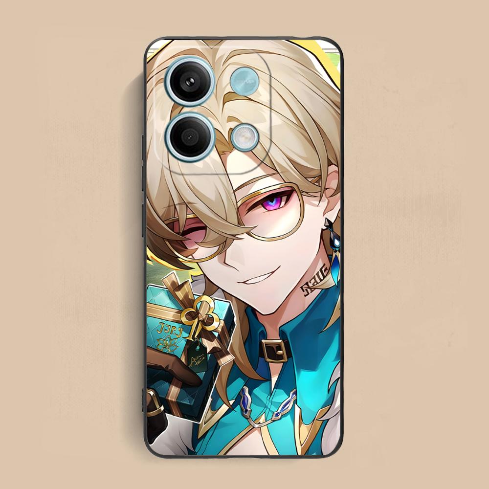 Чехол для телефона Honkai Star Rail Авентурин для Xiaomi Redmi Note 14 13 12 11 S Pro Plus 4G 5G Цветной Защитный Красивый Чехол Роскошный