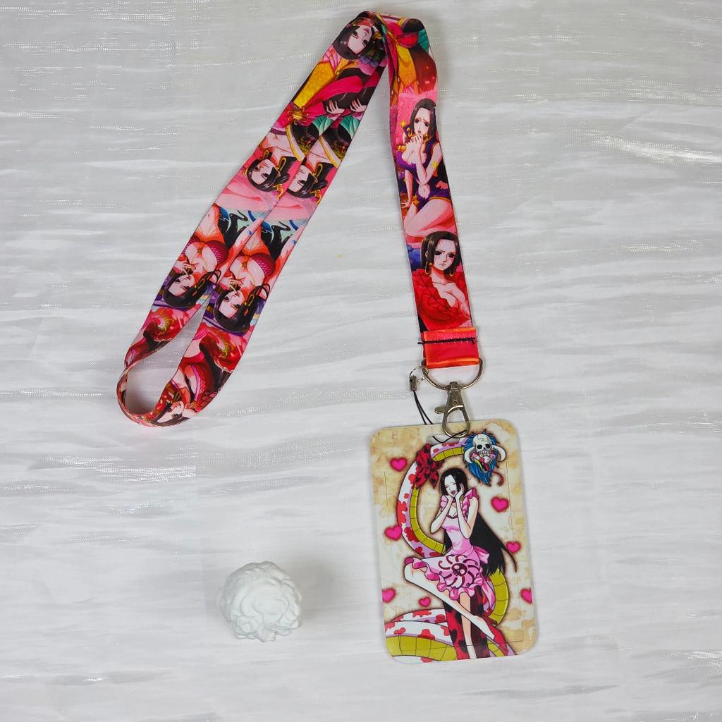 Аниме Мультяшный Держатель для Пропусков Брелоки Шейный Ремешок Для Карты-Пропуска Аниме Держатель для Кредитных Карт Брелоки-Ремешки