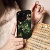 Модный Чехол для Телефона с Рисунком Елки в Стиле Ins Для IPhone17 16 15 14 13 12 11 Pro Max Глянцевая Жесткая PC Крышка HD