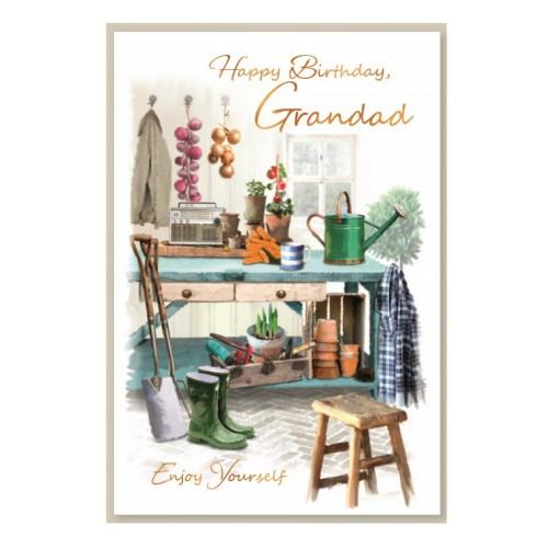 Simon Elvin Поздравительная открытка с днем рождения дедушке (Упаковка из 6 шт.)