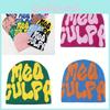 Colorful Mea Culpa Beanies Knit Cap Keep Cozy And Fashion-forward