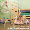 5-in-1 Toddler Climbing Frame with Ramp, Arch, for 18-48 Months, Multicoloured