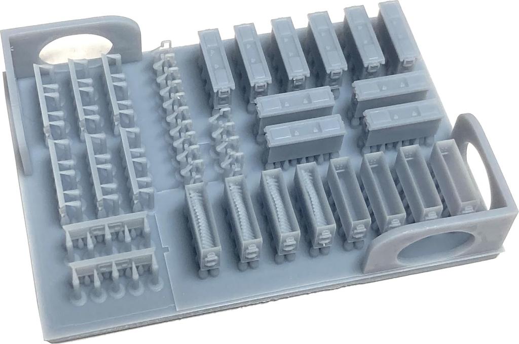 Chino Model Набор патронных коробок для пулемета Модель позднего типа Набор для 3D-принтера 1/35 MG34/42 CM-145B