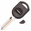 jingyuqin 10pcs Transponder Replacement Remote Car Key Shell Case Fob For Ford Lincoln Mercury Uncut Key Blank Case No Chip