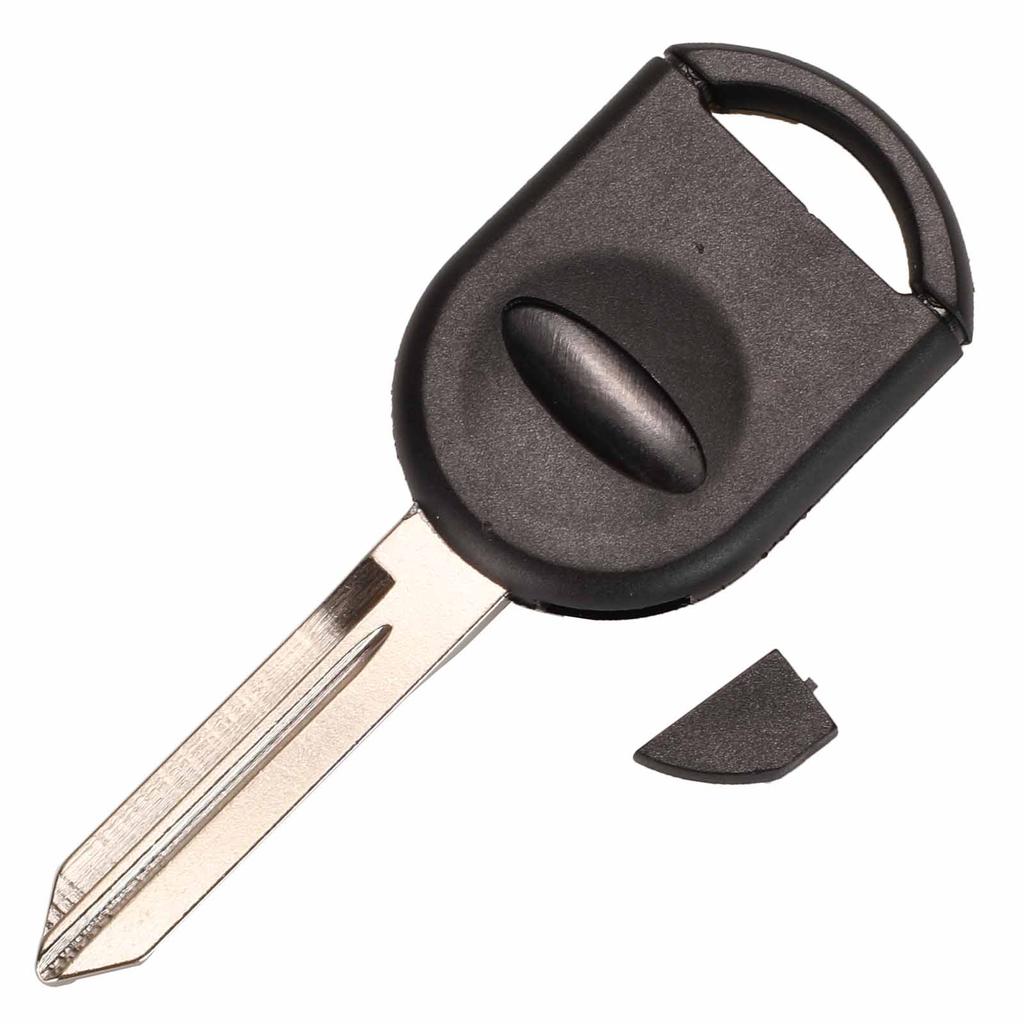 jingyuqin 10pcs Transponder Replacement Remote Car Key Shell Case Fob For Ford Lincoln Mercury Uncut Key Blank Case No Chip