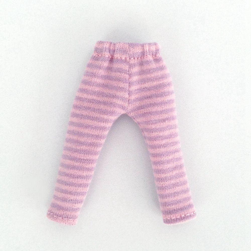 for ob11 obitsu11 1/12 bjd Dolls Doll Long Pants Doll Clothes Fashion Doll Pants Striped Trousers