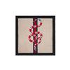 GUCCI Print Silk Scarves Unisex Black Red (Unisex) Scarves 429394 4G001 1065