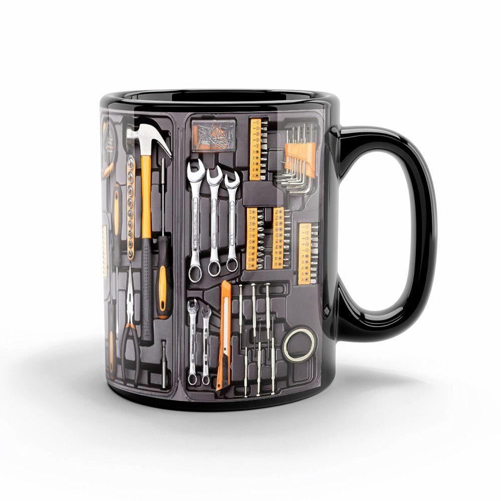 Ceramic Mechanic Water Cup 325ml Mechanic Mug Funny Coffee Mug Auto/Car Mechanic Gift