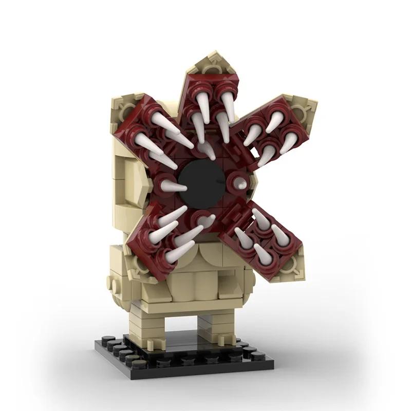Нетоксичный Набор Строительных Блоков Монстр Демогоргон Странные Фигурки Кирпичики Игрушки Подарки на День Рождения для Фанатов Фильма Детей
